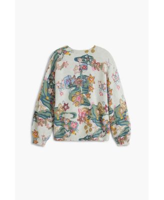 Girls's Patterned figures sweater