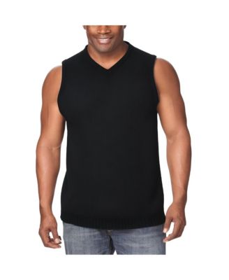 Men's Shaker Knit V-Neck Sweater Vest