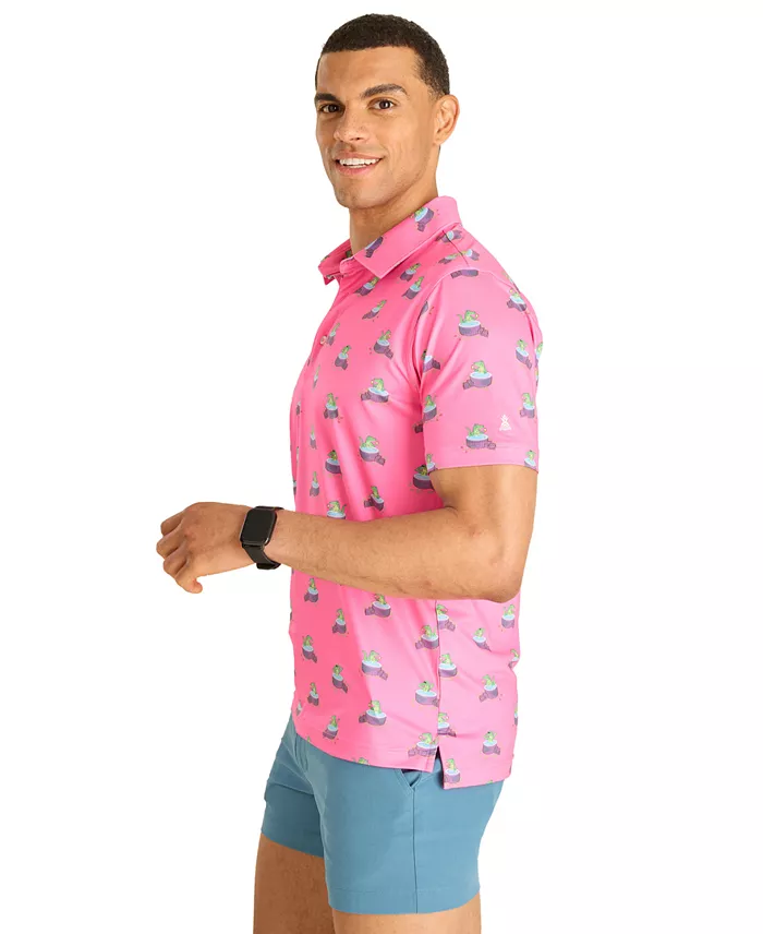 Men's The Do It Later Gator Performance Polo Shirt - thumbnail 3