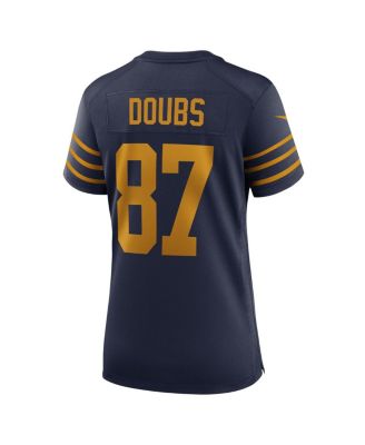 Women's Romeo Doubs Navy Green Bay Packers The 1923 Classic Game Jersey