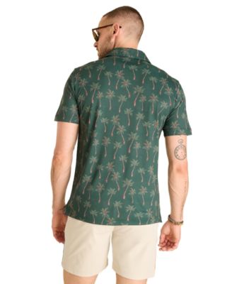 Men's The Brushstroke Palm Range Polo Shirt