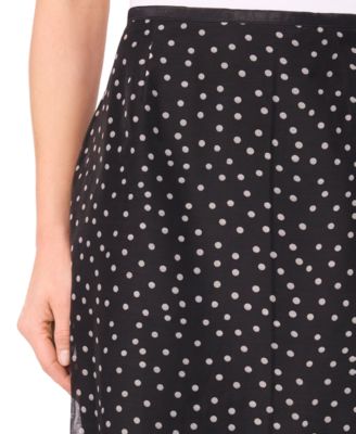 Women's Ruffle Tier A-Line Midi Skirt