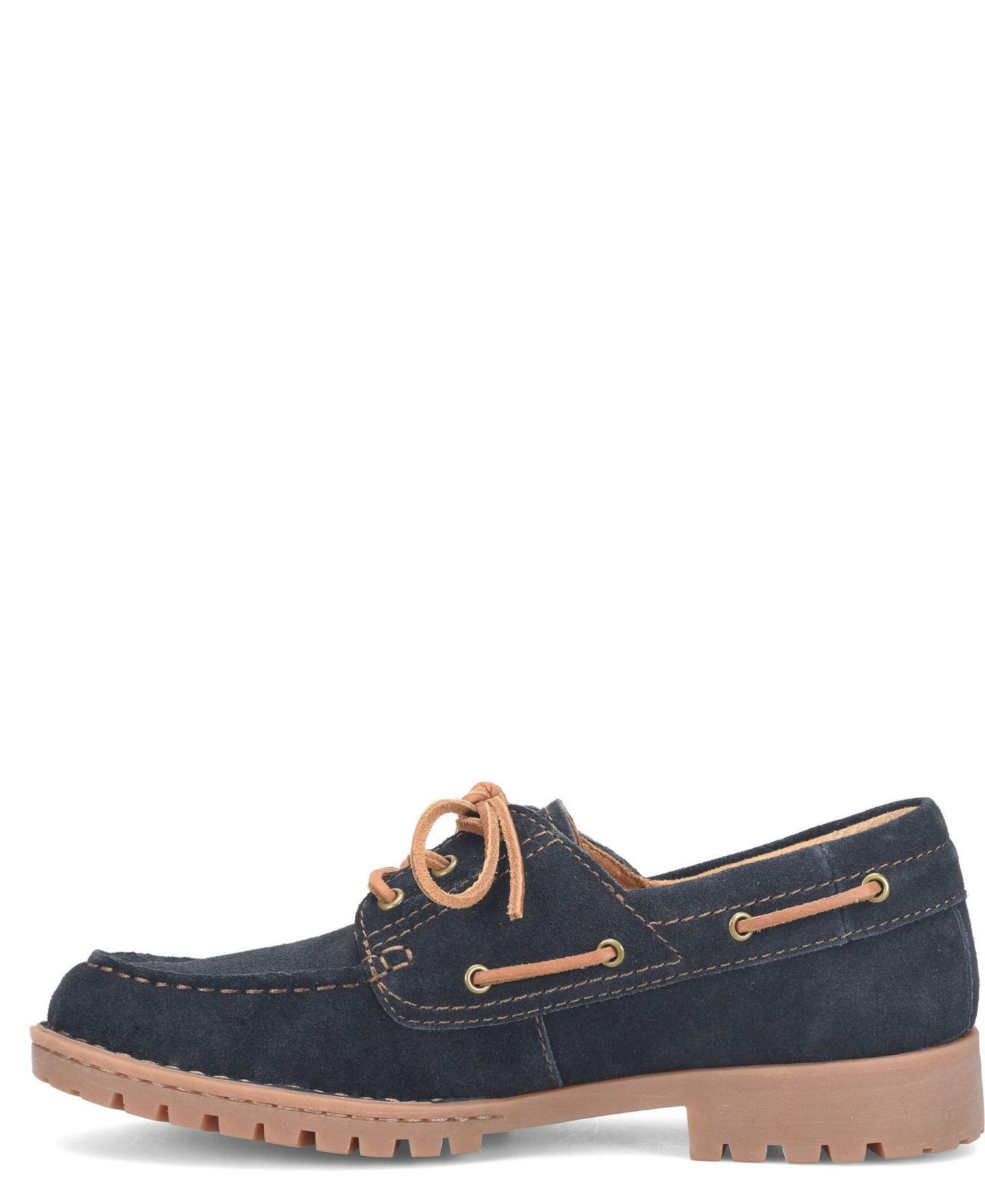 Обувь Born Men's Explorer Eye Boat Shoe, цвет: Тёмно-синий — фото 6