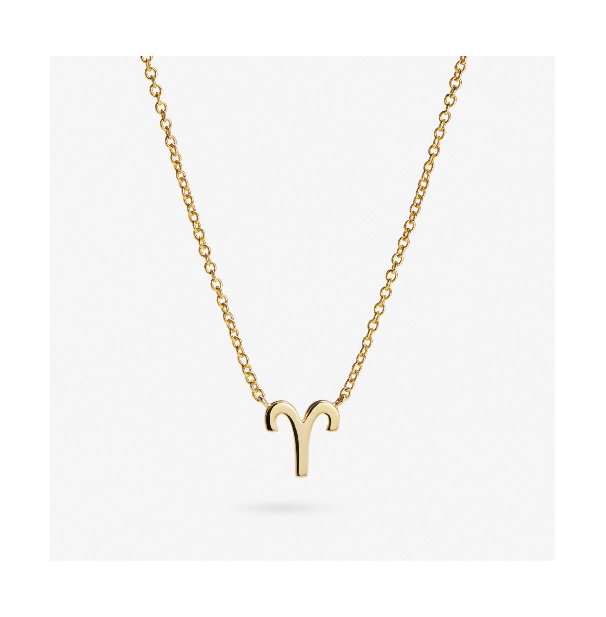 Zodiac Necklace - Zodiac Necklace - Gold, zodiac-aries