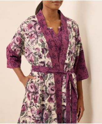 Organic Cotton Staycation Short Robe