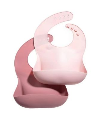 Silicone Baby Fruit Feeders and Baby Bibs Set - First Stage Baby Must-Haves, Gum-Friendly, BPA-Free, Easy to Clean Feeding Accessories for Infants