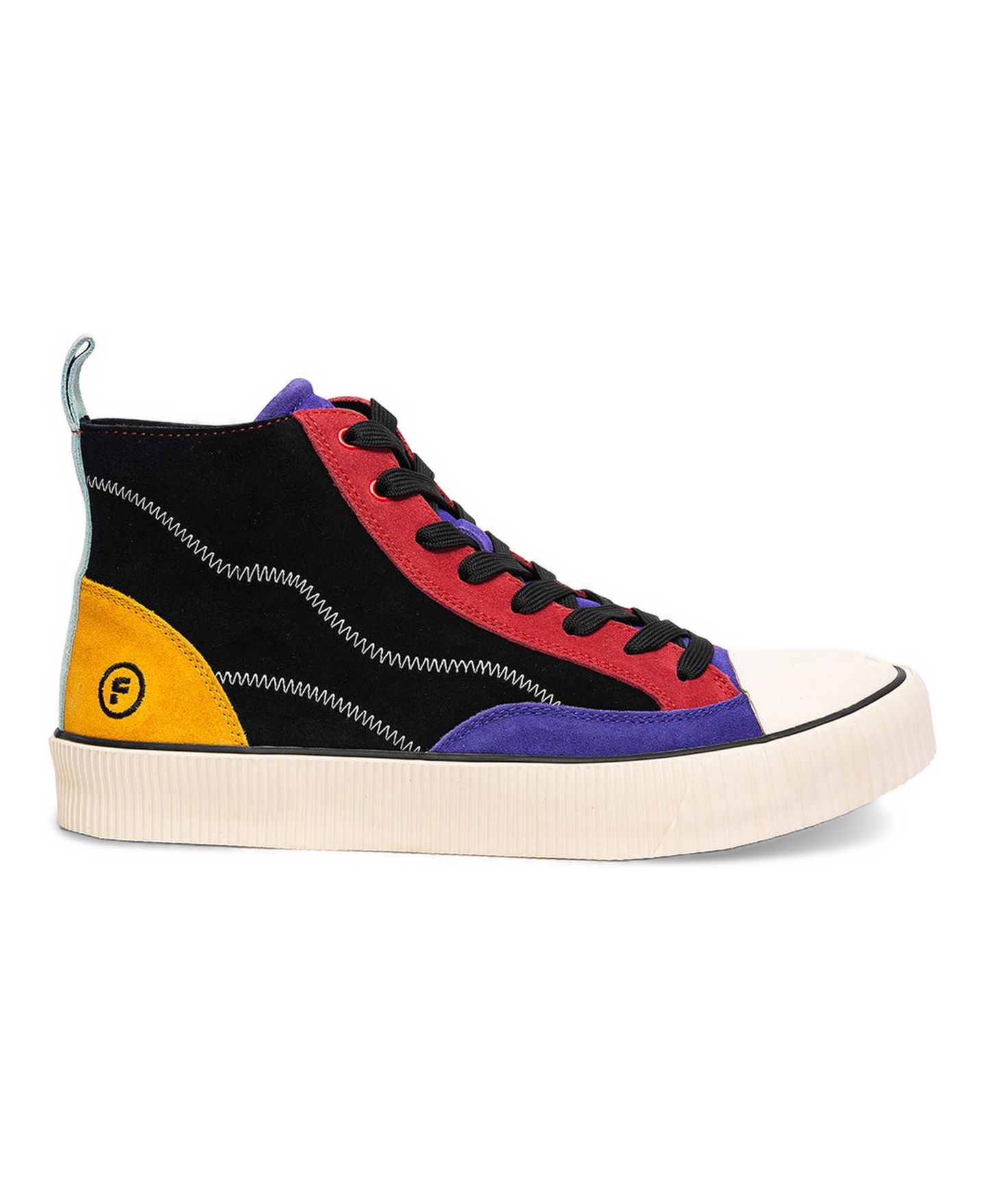 Мужские кроссовки FRESHY Suede Vulcan, цвет: Разноцветный — фото 1