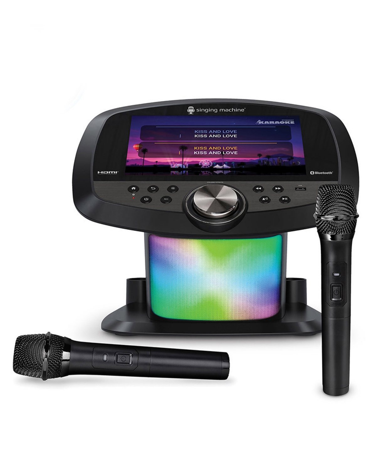 Singing Machine Bluetooth Professional Karaoke Hub In Transparent