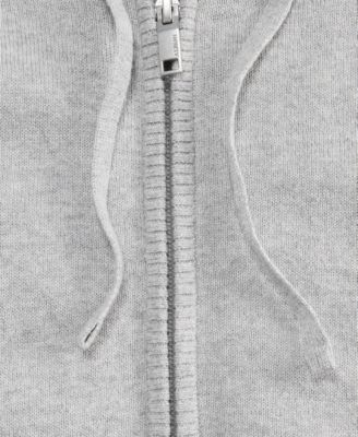 Men's Milano Long Sleeve Double Knit Zip-Front Hoodie, Macy's Exclusive