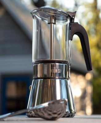 Stainless Steel 3-Cup Espresso Maker