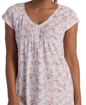 Women's Short Sleeve Printed Night Dress