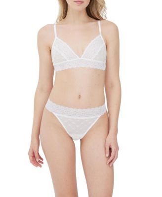 Women's Dare Dot Pattern Plunge Bralette