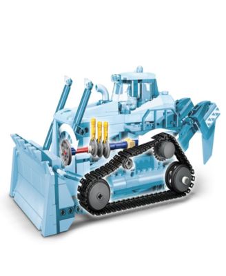 City Yellow Bulldozer 60466 Toy Building Set, 682 Pieces