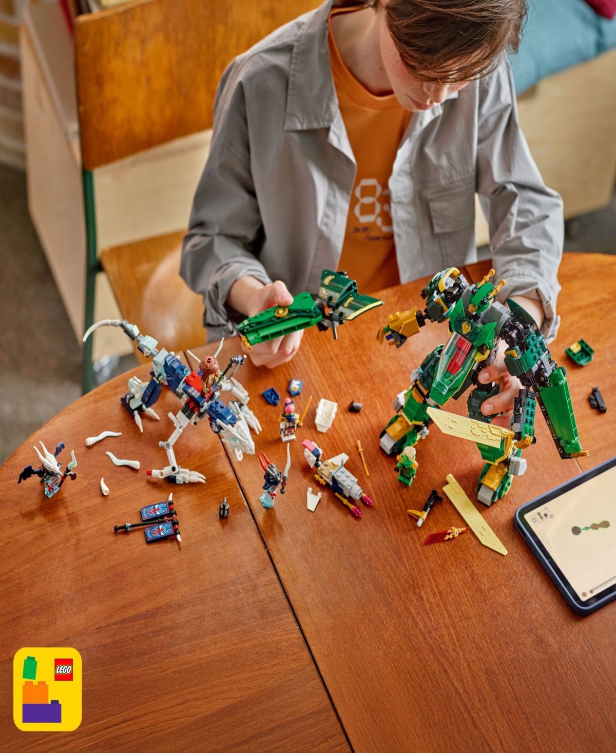 Lego Ninjago Lloyd's Jet Mech 71845 Toy Building Set, 1112 Pieces In Multi