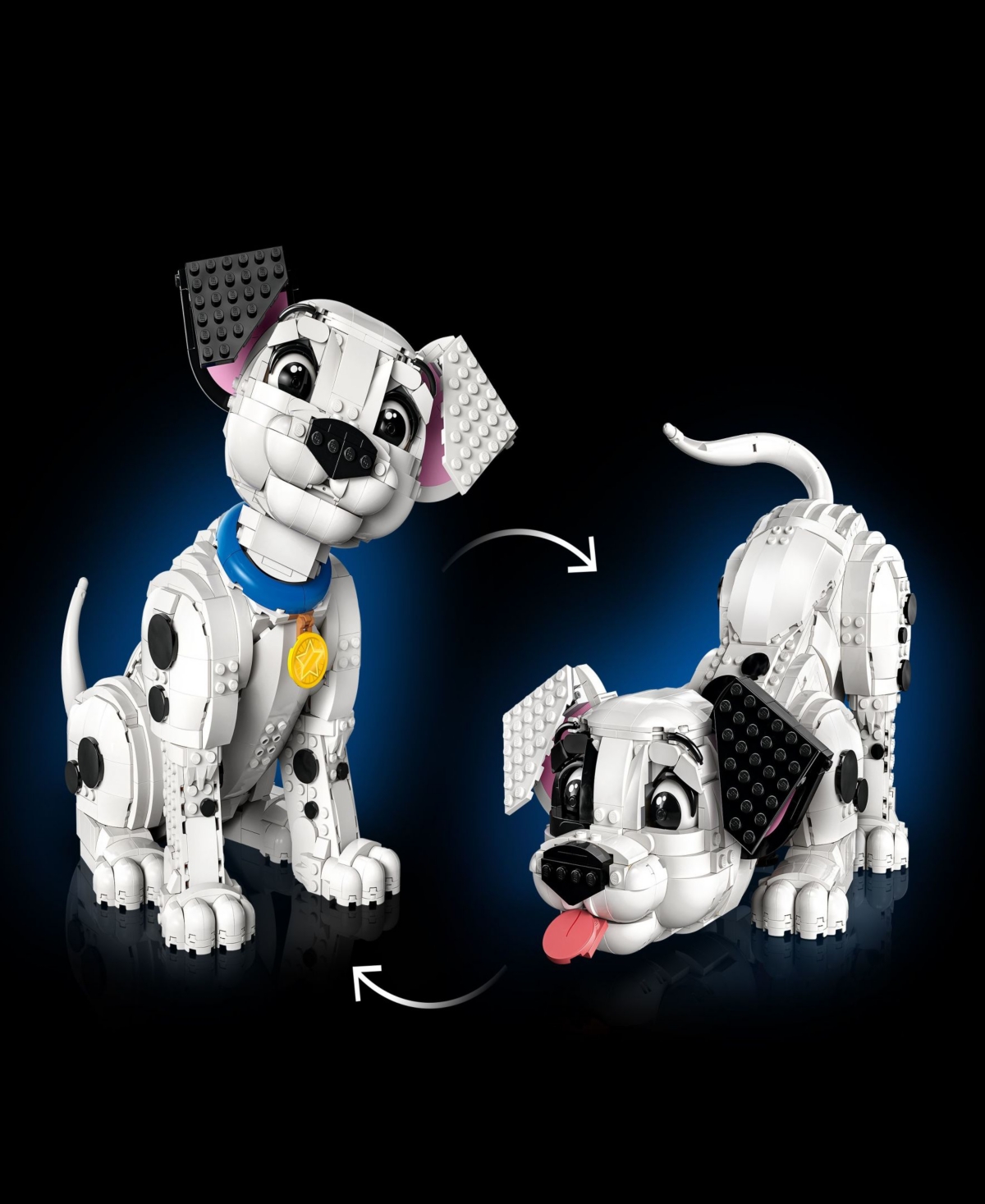 Lego Disney Classic 101 Dalmatians Puppy 43269 Toy Building Set, 1722 Pieces In Multi