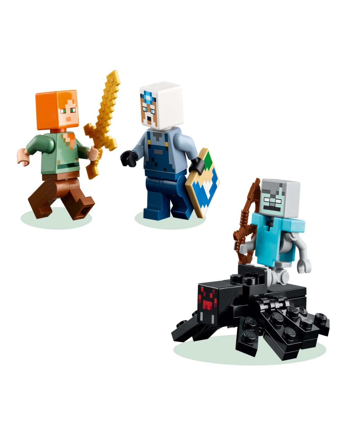 Lego Minecraft The Pickaxe Mine 21277 Toy Building Set, 530 Pieces In Multi