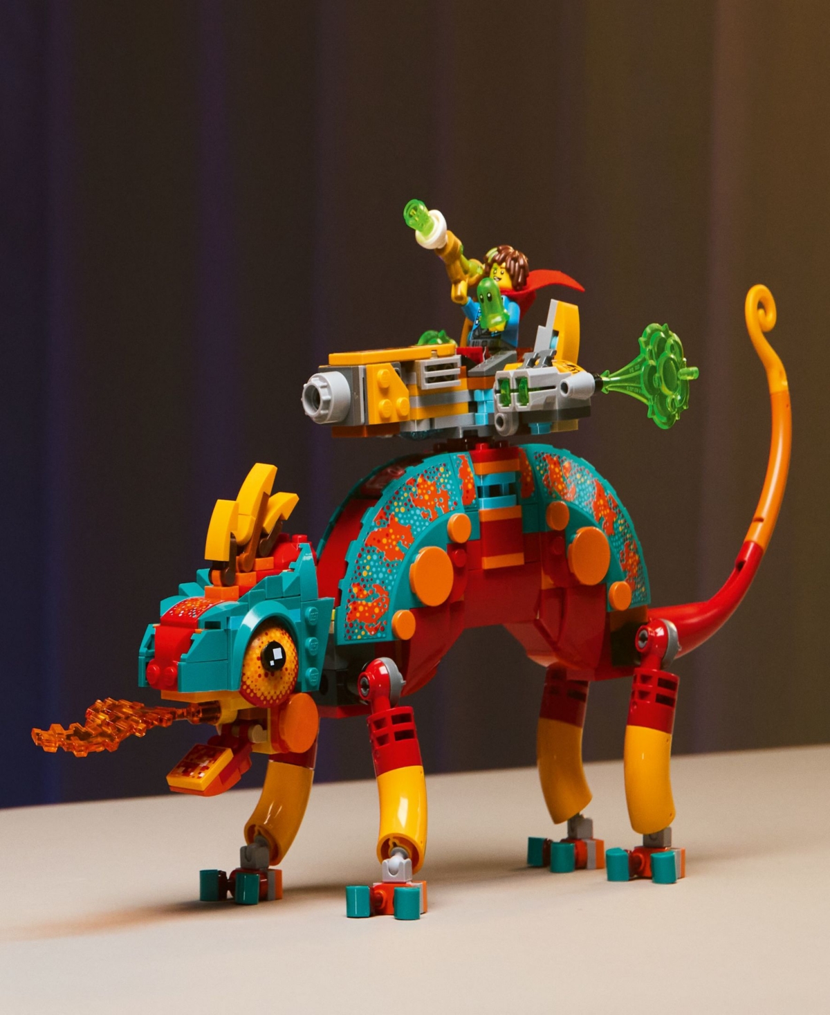 Lego Dreamzzz Mateo's Fire Chameleon 71492 Toy Building Set, 443 Pieces In Multi
