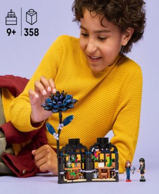 LEGO Wednesday Black Dahlia Flower Building Toy 76784, 358 Pieces