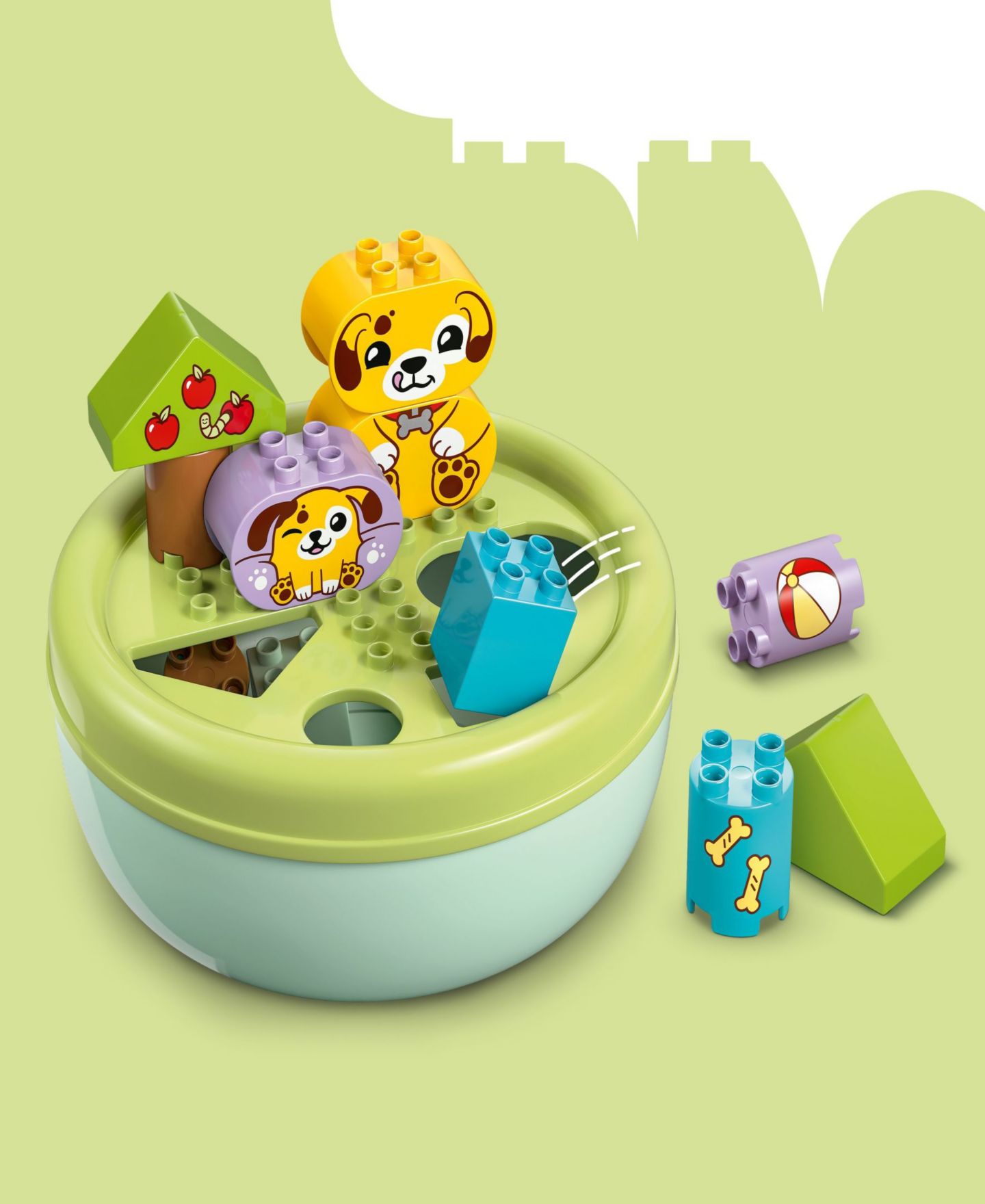 Детский конструктор LEGO® Duplo Shape Sorter: Puppy House 10441 Toy Building Set, 17 Pieces — фото 4