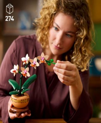 Botanicals Mini Orchid Building Set 10343, 274 Pieces