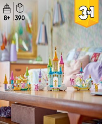 LEGO Creator 3 in 1 Unicorn Castle Building Toy 31175, 390 Pieces