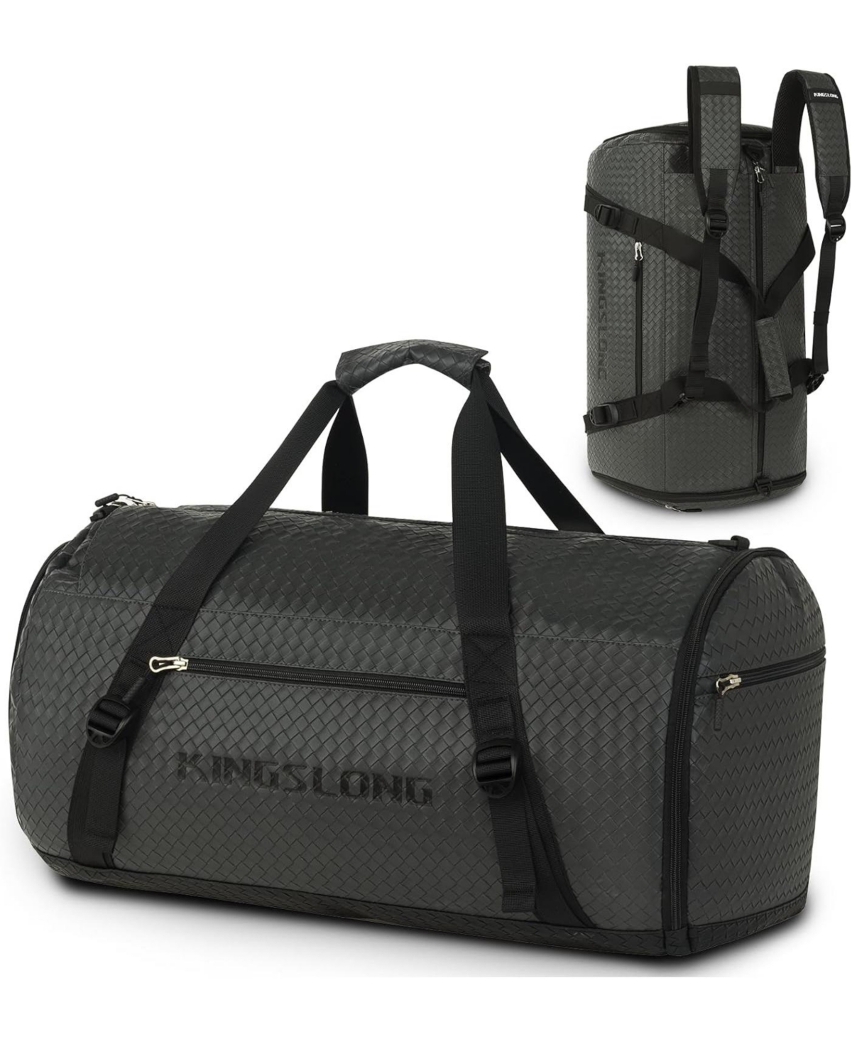 Urtala 45L Duffel Bag for Men Women Large Travel Duffel Bag Convertible Backpack with Shoe Compartment Weekender Overnight Backpack for Sports,Outdoor