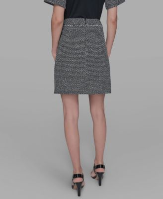 Women's Tweed Pencil Skirt