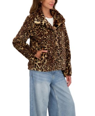 Women's Short Faux Fur Jacket