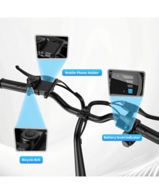 C14 Electric Scooter with Seat, 750W Motor, 20MPH, 28-Mile Range, Dual Disc Brakes