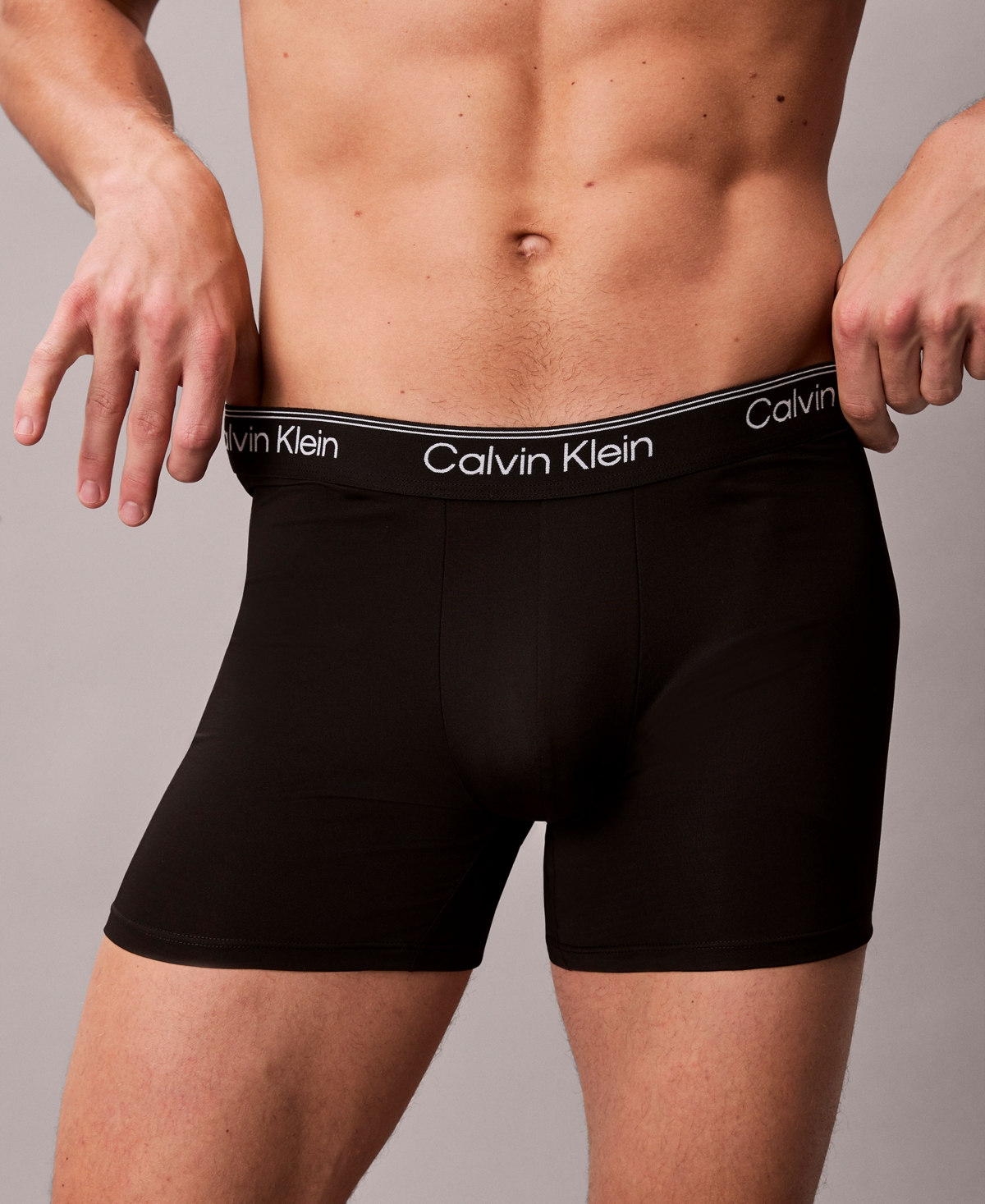 Calvin Klein Men's 3-pack Micro Stretch Boxer Briefs In Multi