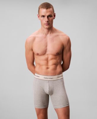 Men's 3-Pack Stretch Cotton Boxer Briefs