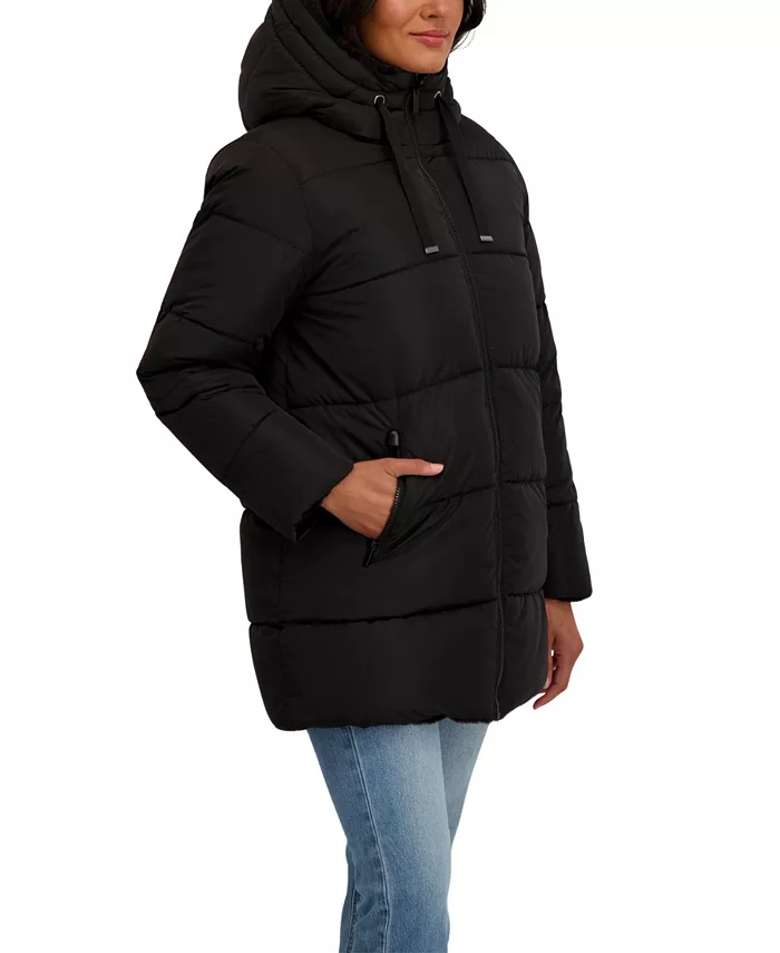 Women's 3/4 Reversible Puffer Jacket - thumbnail 9