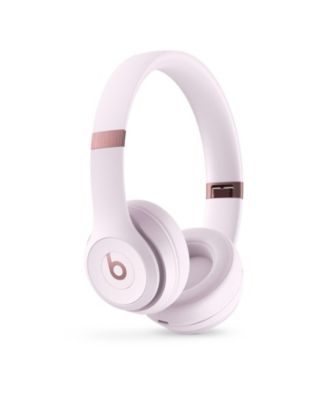 Solo 4 Bluetooth Wireless On-Ear Headphones with MightySkins Protective Skins Bundle - Warm White