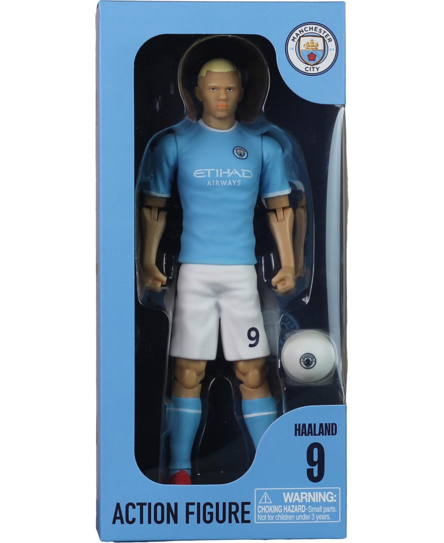 Детская фигурка Banbo Toys Sockers Manchester City Haaland 8" Collectible Soccer Action Figure, цвет: Open Miscellaneous — фото 3