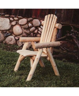 Cedar Log Dining Chair