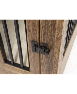 Pet Cabinet With Powder Coated Aluminum Grates & Pad