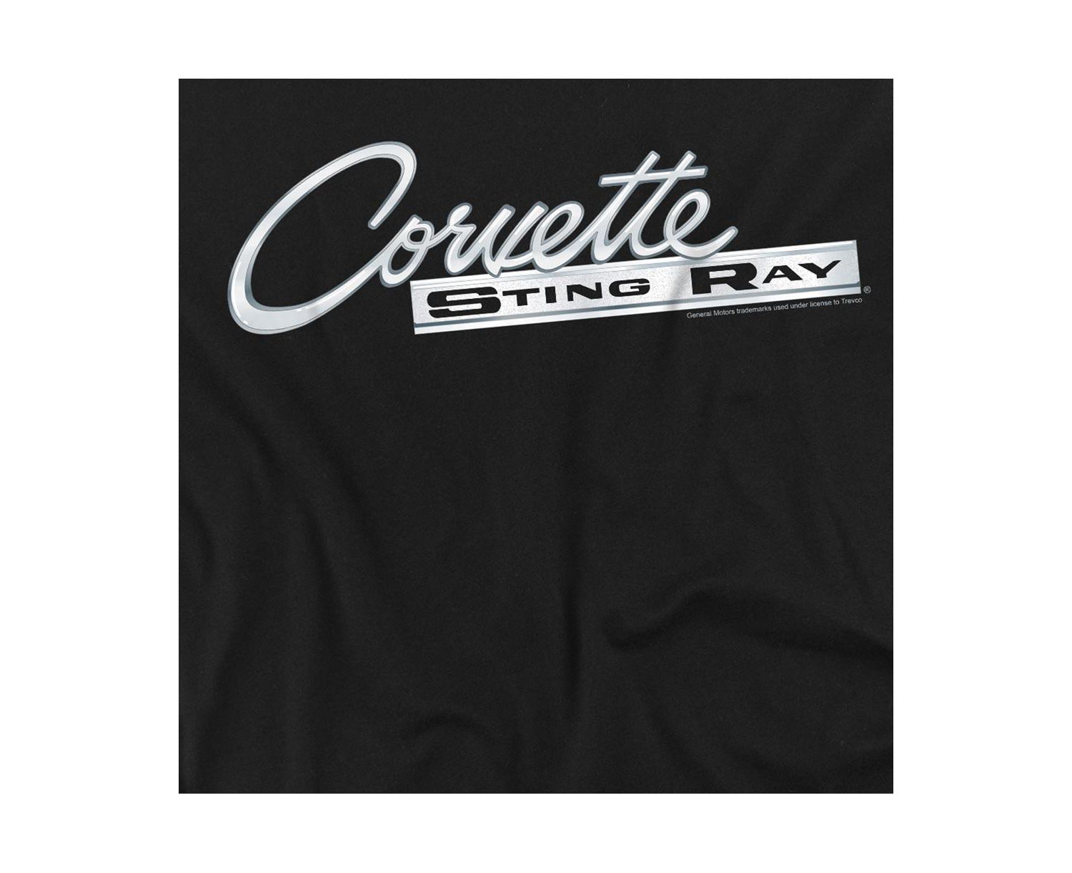 Big & Tall Chevrolet Chrome Stingray Logo T-Shirt
