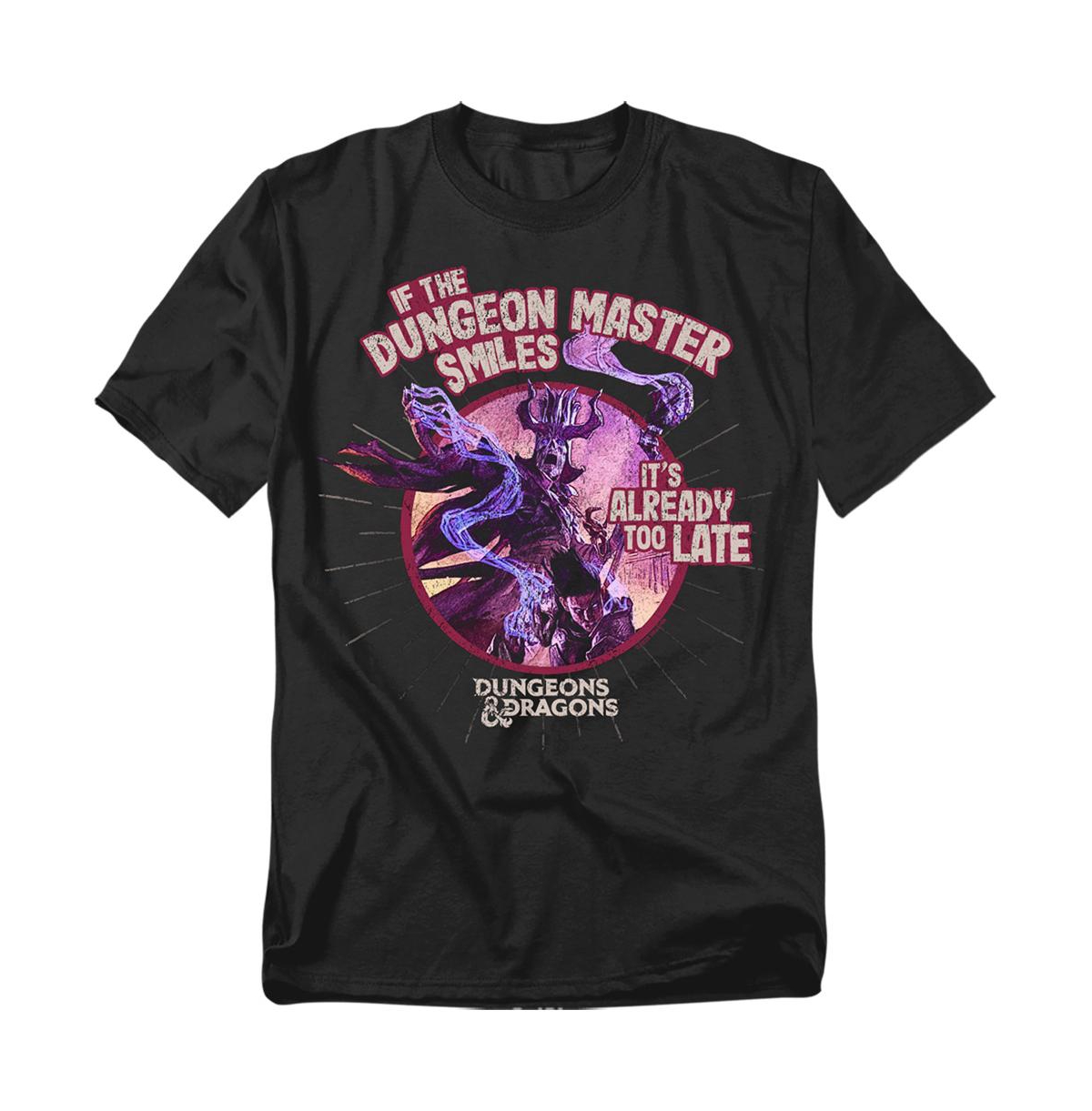Logovision Men's Dungeons And Dragons Dungeon Master Smiles T-Shirt