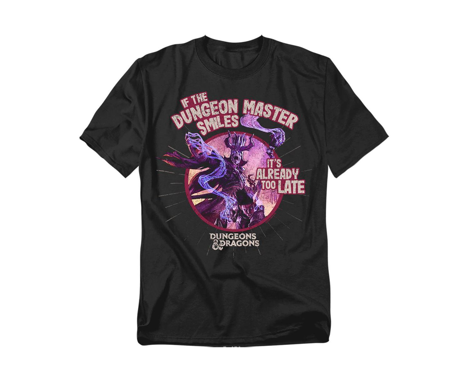 Big & Tall Dungeons And Dragons Dungeon Master Smiles T-Shirt