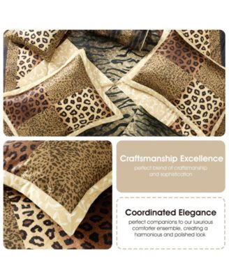 Tucson Animal Print 9-Pc. Comforter Set, California King