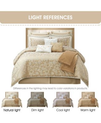 Johnella Scroll 16-Pc. Comforter Set, Queen