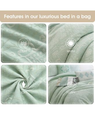 Prissa Medallion 6-Pc. Comforter Set, Queen