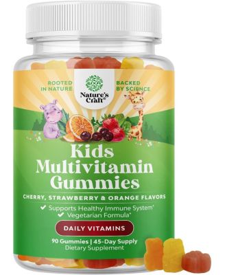 Natures Craft Kids Multivitamin Gummies Natures Craft 90ct 20$