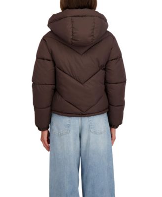 Juniors' Juniors' Short Hooded Puffer Jacket