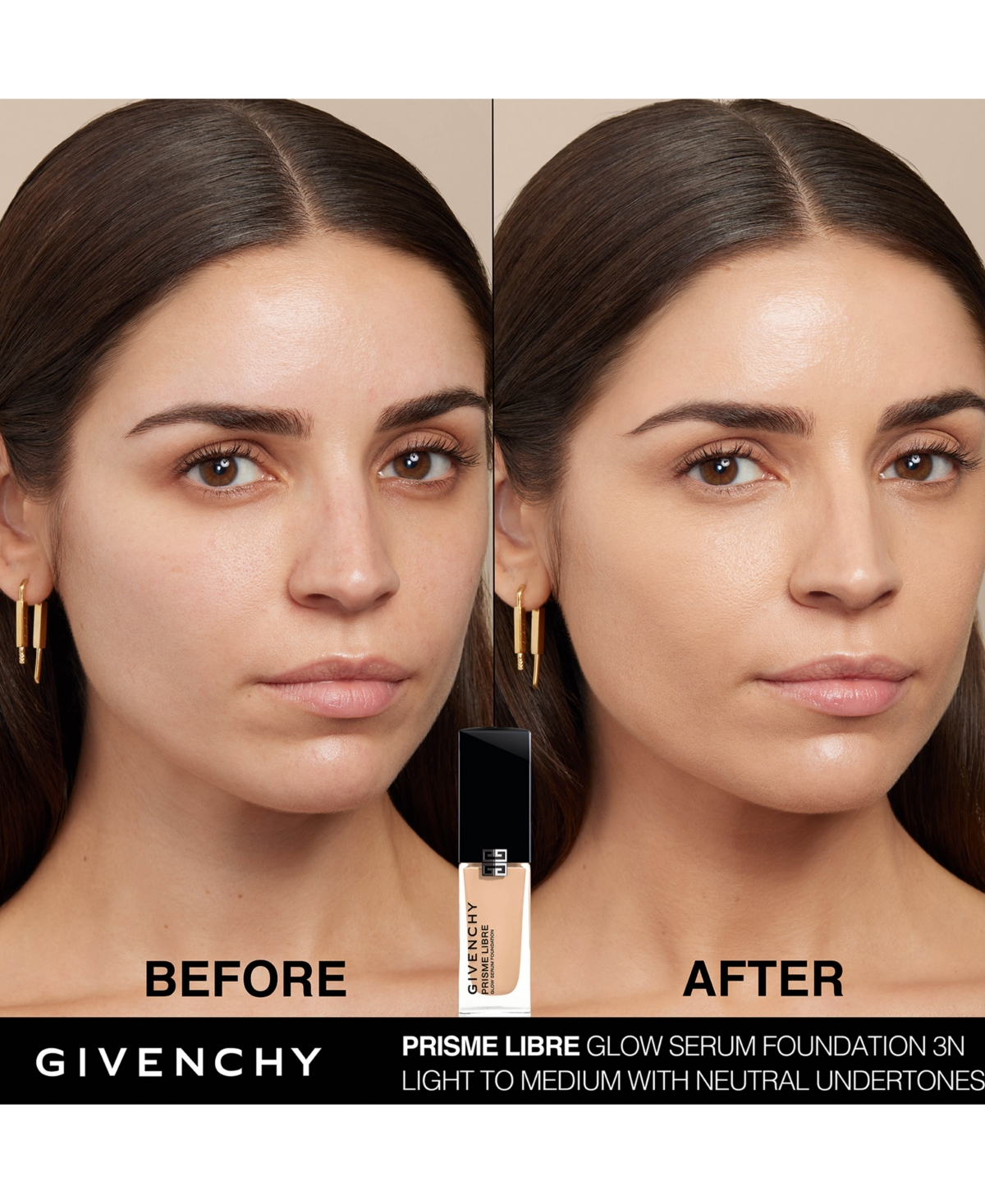Givenchy Prisme Libre Glow Serum Blurring & Hydrating Foundation, 1 Oz.