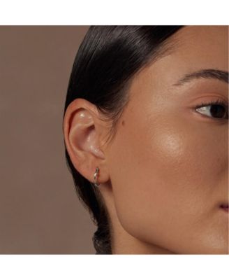 Sterling Silver 18k Gold Plated Hannah Hoops Holiday Gift Idea