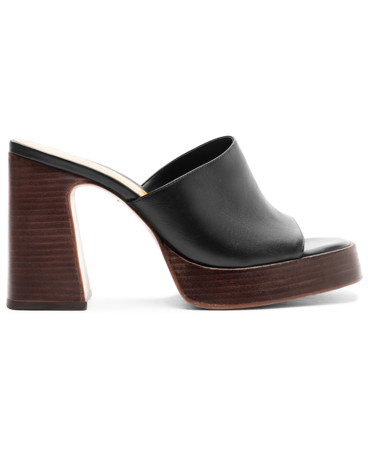 Schutz Rowan Platform Sandal In Black