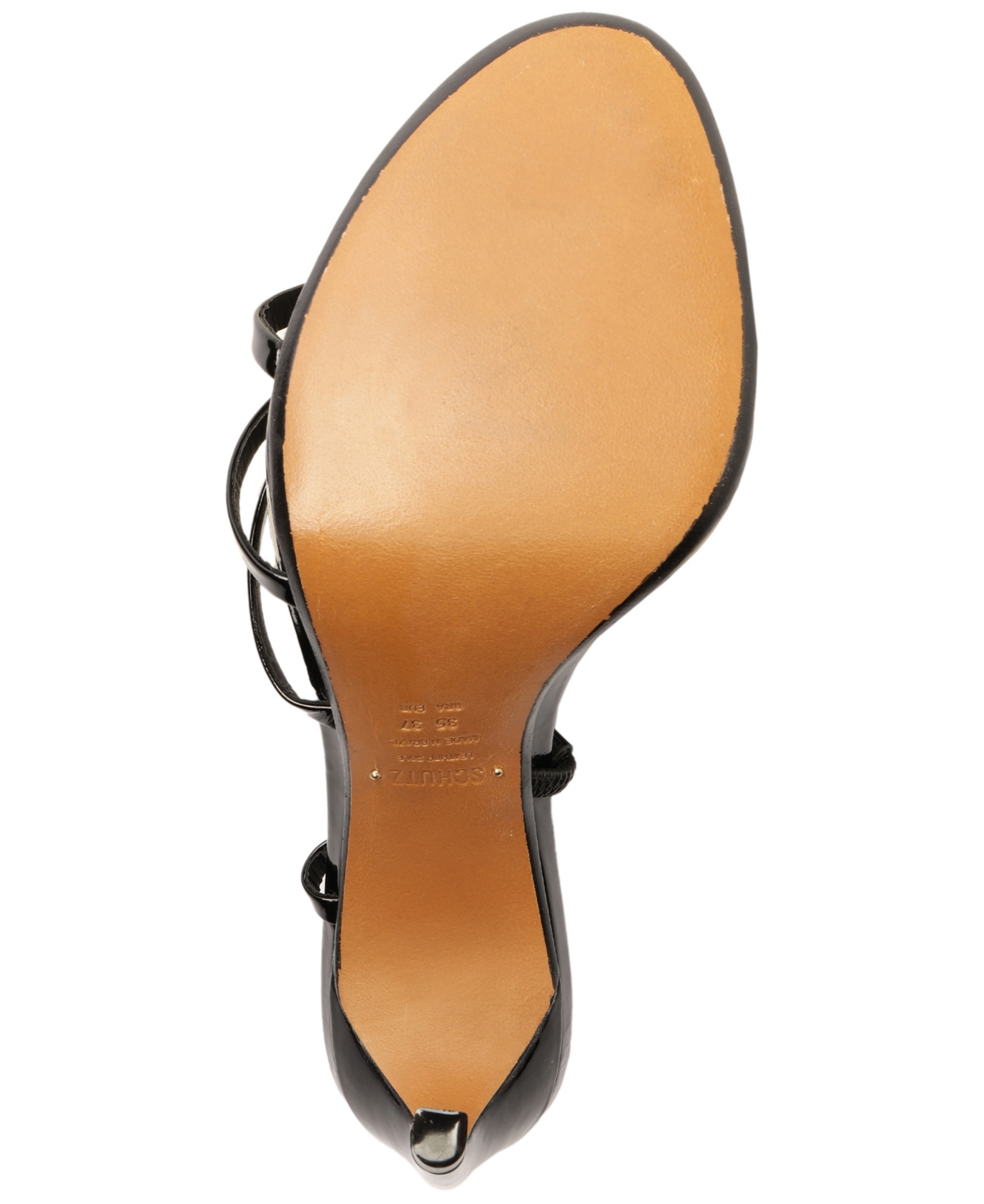 Schutz Annie Curve Stiletto Sandal In Black