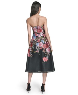 Women's Strapless Midi Dress