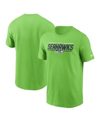 Nike Men's Neon Green Seattle Seahawks Muscle T-Shirt - Macy's